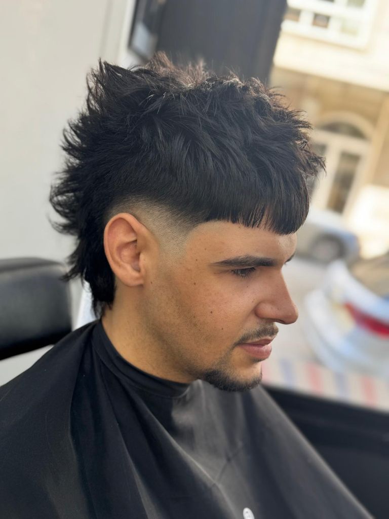 Mullet con fade — MAGNO
